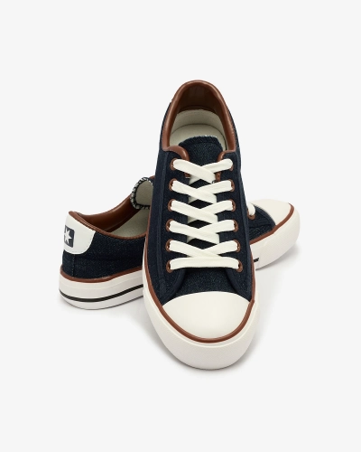 Royalfashion Bleu marine Baskets Gumpy pour femme