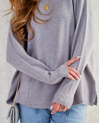 Royalfashion Pull fin pour femme