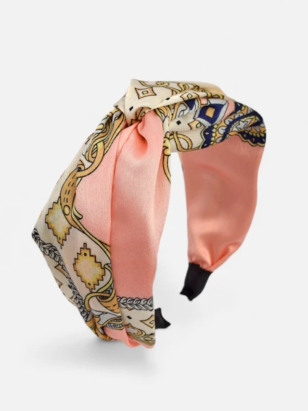 Royalfashion Bandeau pour femmes style foulard avec imprimé élégant