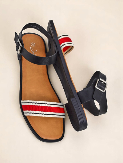 Royalfashion Sandales plates femmes Naya