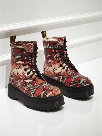 Bottines worker pour femmes avec gaufrage Isadore