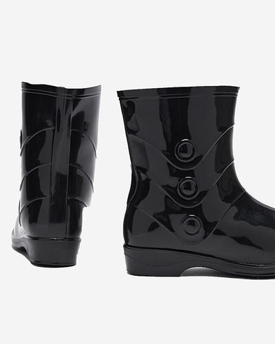 Bottes noires laquées pour femmes Relixa Footwear