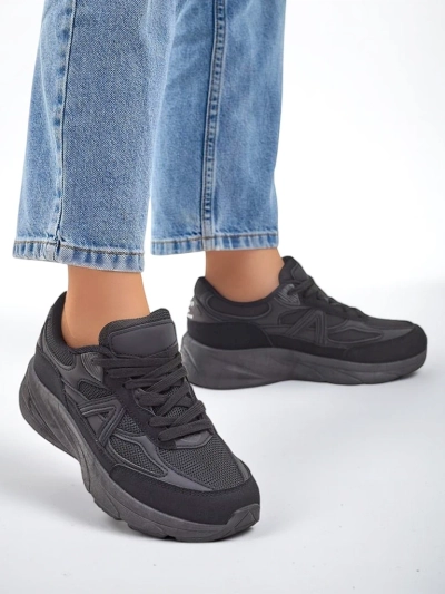 Royalfashion Baskets de sport pour femmes sur une semelle plus épaisse Moderax