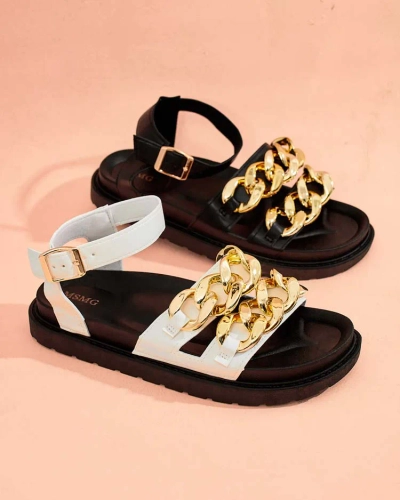 Royalfashion Sandales Leo en éco-cuir pour femme