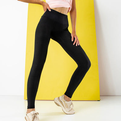 Legging classique noir pour femme - Vêtements