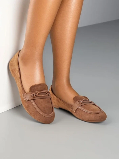 Royalfashion Mocassins éco en suède pour femmes Zammei