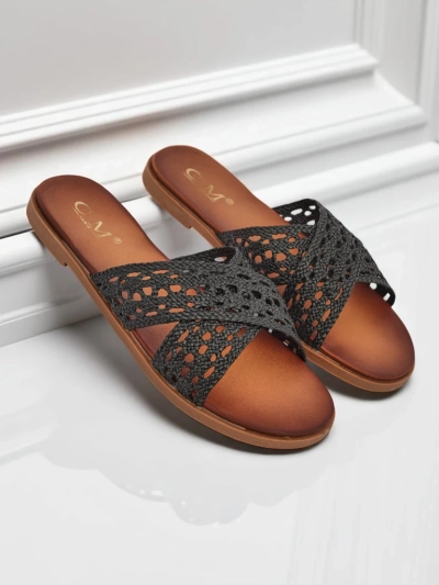 Royalfashion Mules plates pour femmes Ella Brooke