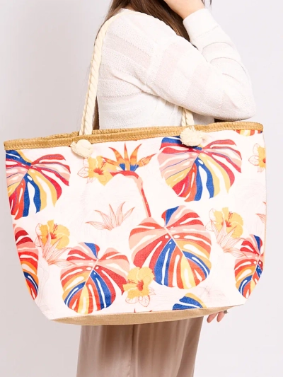 Royalfashion Grand sac en tissu avec impression