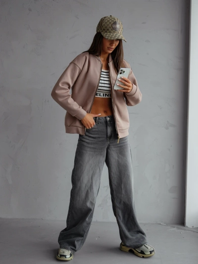 Royalfashion Veste bomber zippée