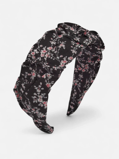 Royalfashion Bandeau à cheveux avec fronces et imprimé