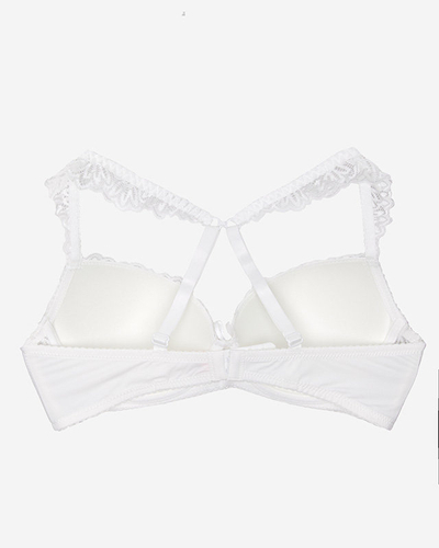 Soutien-gorge femme dentelle écru - Sous-vêtements