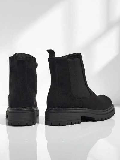 Bottines Chelsea pour femmes en éco-daim Zarelle