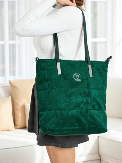 Sac à main shopper pour femmes Caryenne en éco-daim