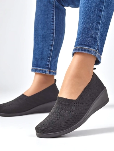 Royalfashion Mocassins femmes sur un petit talon Epoles