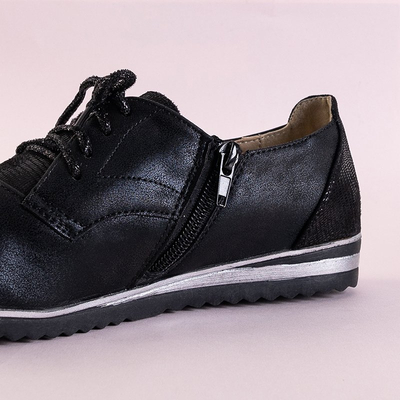 Chaussures basses noires pour enfants Boliva - Footwear