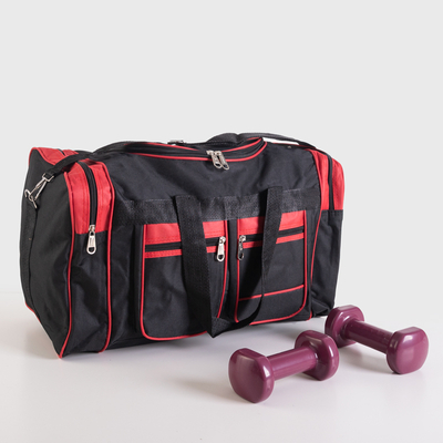 Sac de voyage noir et rouge - Sacs à main