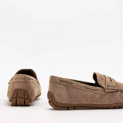 OUTLET Mocassins homme beige Sliveno - Shoes