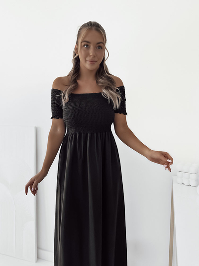 Royalfashion Robe midi femme a'la hiszpanka