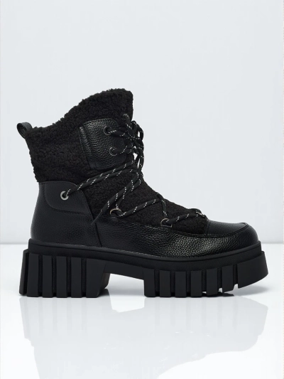Bottines workwear pour femmes avec fourrure Cindora