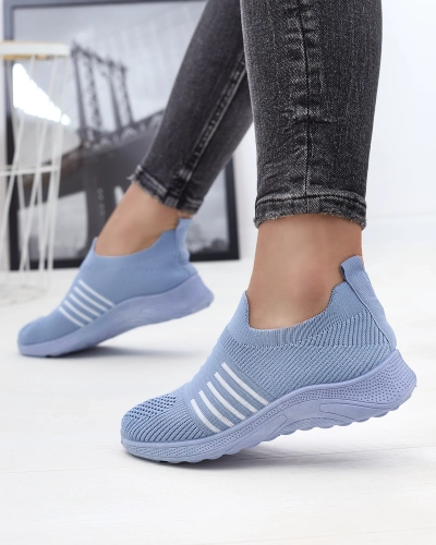 OUTLET Chaussures de sport bleues pour femmes Kezeni- Footwear