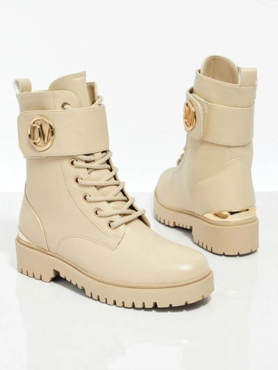 Bottines worker pour femmes avec décorations Lorice