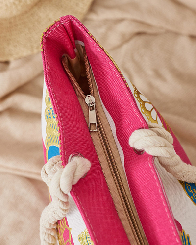 Royalfashion Sac en tissu à motif de vacances pour l'épaule