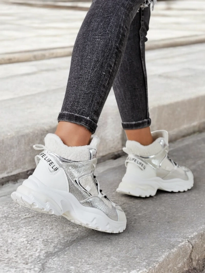Chaussures de sport pour femmes Royalfashion avec doublure chaude Pieco