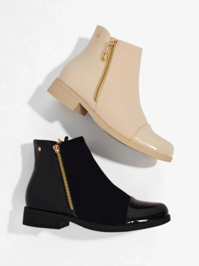 Bottines pour femmes en cuir écologique Serelith