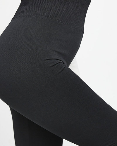Leggings gainants noirs pour femmes - Vêtements