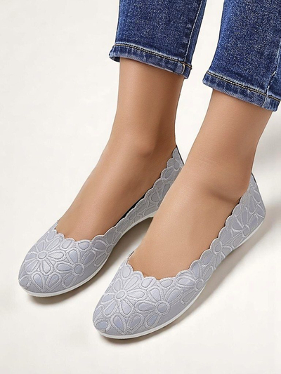 Royalfashion Ballerines florales pour femmes Magerro