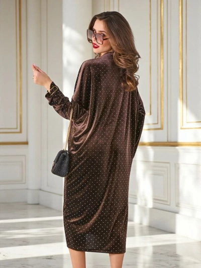 Robe Royalfashion pour femme avec fronces