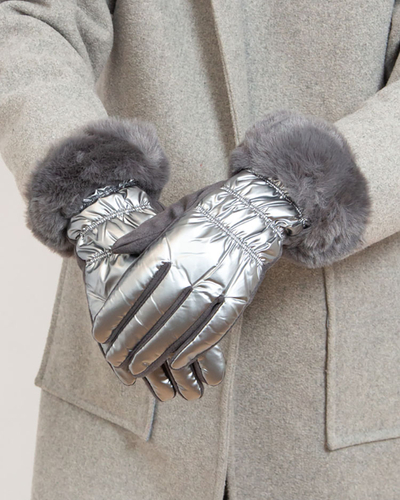 Royalfashion Gants Noirs Femme