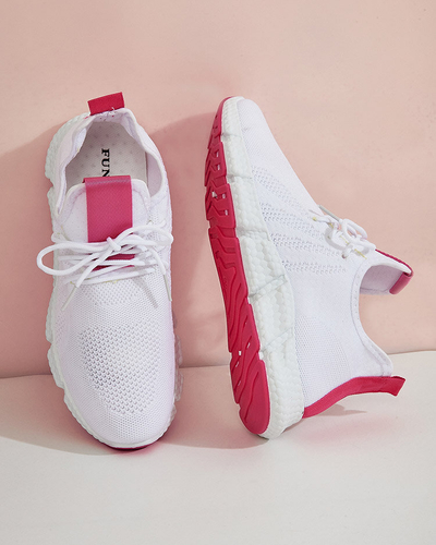 Chaussures de sport femme Baym blanc et rose - Footwear