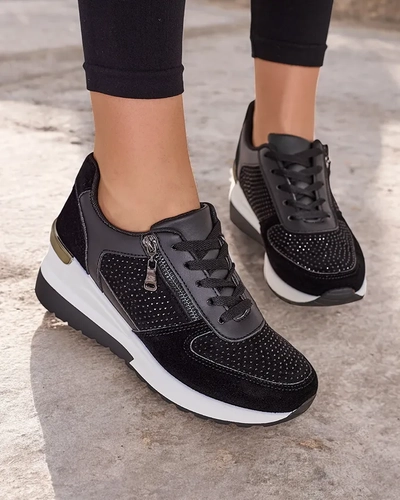 Sneakers compensées pour femmes Royalfashion Neroz