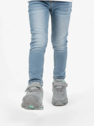 Baskets Astra Grises Synthétiques Sport Été pour Enfants