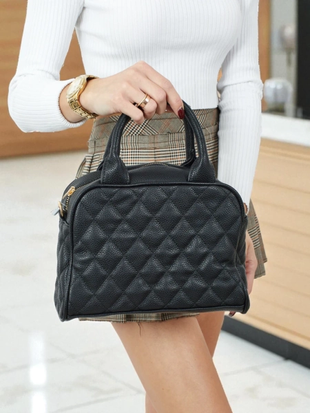 Petit sac à main pour femme en cuir écologique Laretta