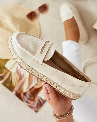 Royalfashion Mocassins eko en daim pour femme Monum