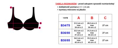 Blanc Soutien-gorge push-up pour femmes - Sous-vêtements