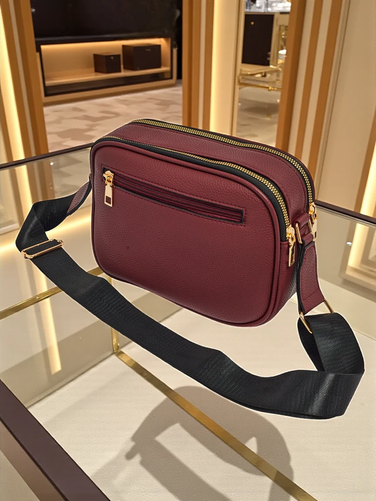 Petit sac à main pour femme en cuir écologique Lunar Elegance