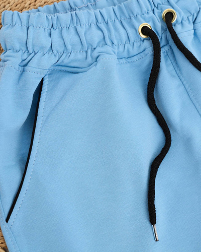 Pantalon de survêtement bleu femme - Vêtements