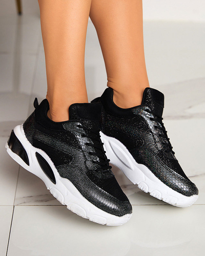 OUTLET Chaussures de sport femme noires Baskets Filondi - Footwear