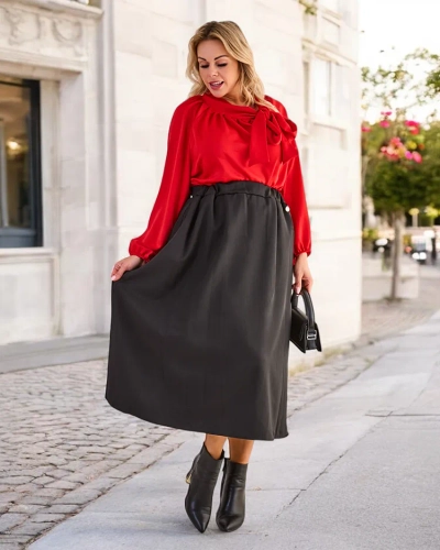Jupe midi pour femme Royalfashion