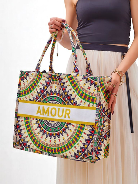 Royalfashion Sac en tissu Amour Vibes