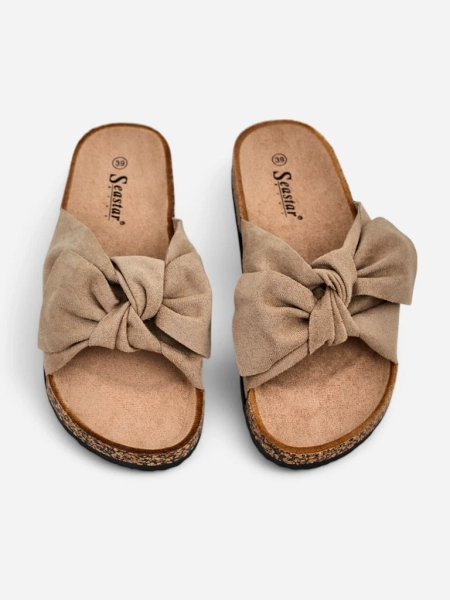 Sandales pour femmes Royalfashion avec un nœud Efenny