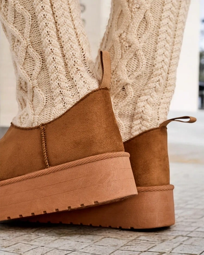 Bottes de neige pour femmes Royalfashion avec un col en forme de chaussette Kokumi
