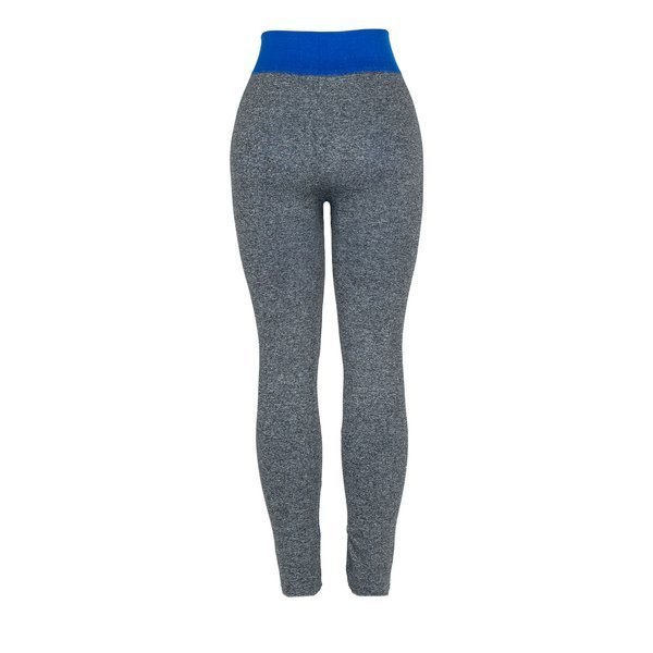 Guêtres grises avec inserts bleus - Pantalon 1