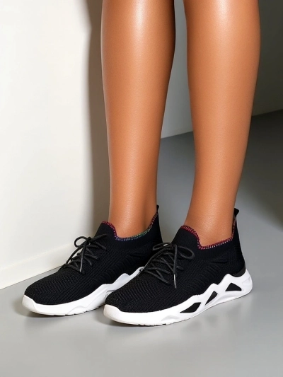 Chaussures de sport en tissu slip-on pour femmes Royalfashion Terrifa