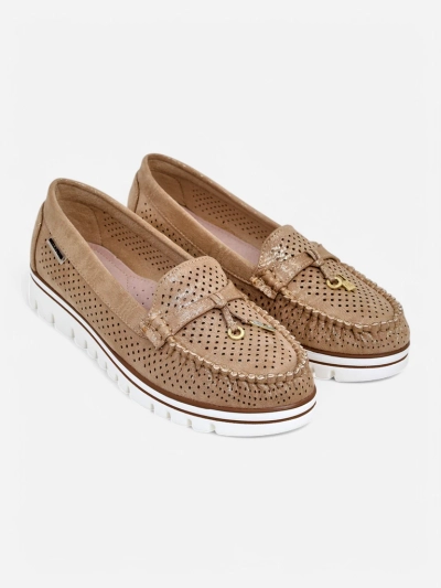 Royalfashion Mocassins perforés pour femmes Elissas