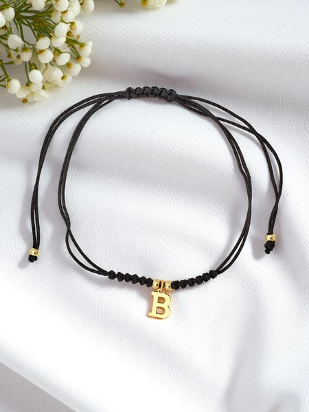 Bracelet pour femme avec la lettre B