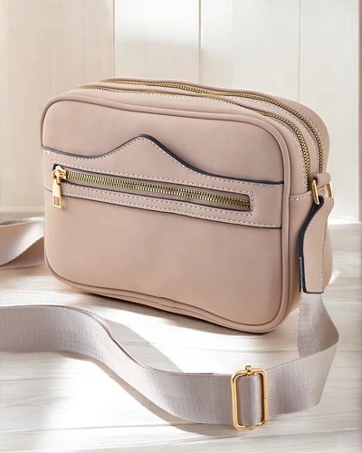 Royalfashion Petit sac à main pour femmes en simili cuir mat